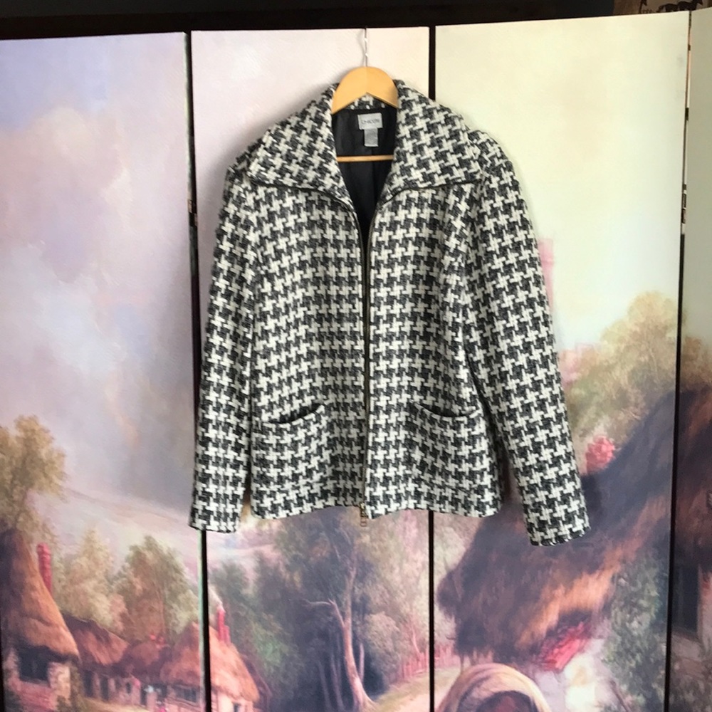 Houndstooth jacket